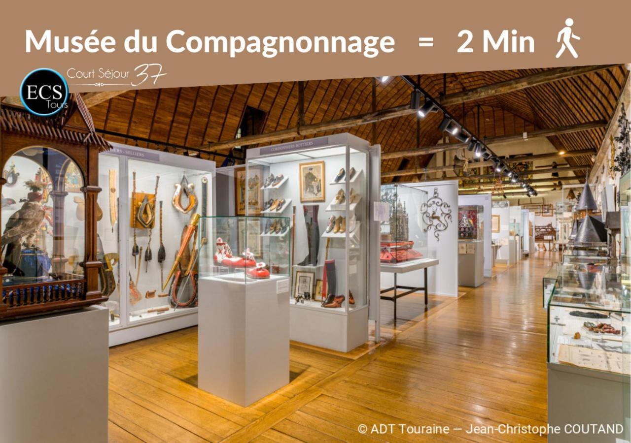 Apartmán Le Constantine - Quartier Historique - Charme & Ancien Tours Exteriér fotografie